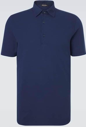 Loro Piana Polo Brenna in cotone piqu&eacute;