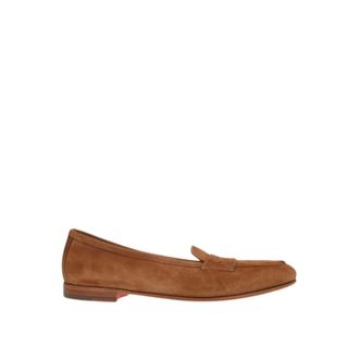 Santoni Loafers, female, Brown, Size: 8 1/2 US Carla Loafer