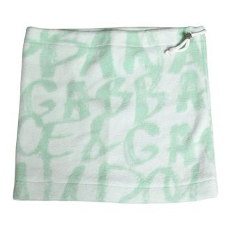 Dolce & Gabbana Scarves, unisex, White, Size: ONE SIZE Neck Warmer