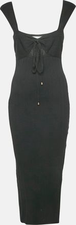 Runaway The Label Runaway The Label Black Knit Cut-Out Maxi Dress