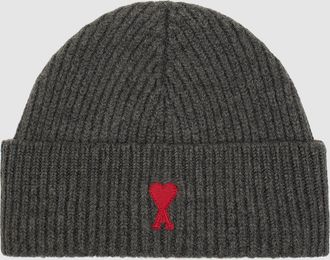 Ami Bonnet Red Ami De Coeur Gris Chine Rouge