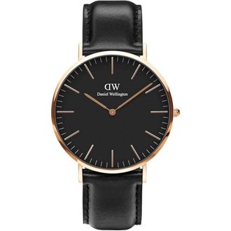 Daniel Wellington Classic Sheffield - Dames - Horloges - Zwart - ONE Size - Accessoires