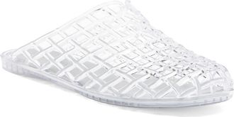 Jeffrey Campbell Sea Glass Jelly Mule in Clear at Nordstrom, Size 11