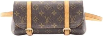 Louis Vuitton Pre-owned Belt Bags, female, Brown, Size: ONE SIZE Pre-owned Vintage Belt Bag