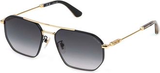 Police SPLP34 HORIZON 13 0302 Mens Sunglasses Black Size 58