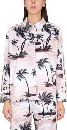 Palm Angels Island Print Shirt