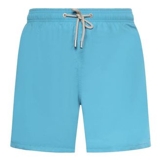 MC2 Saint Barth Swim Short with Magic Fabric - male - MC2 Saint Barth - Beachwear - Blue - S - Swimwear