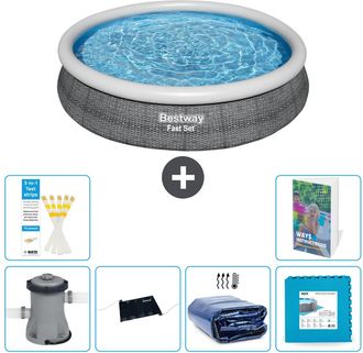 Bestway Piscina Bestway Fast Set Redonda - 366x76 Cm - 7-piezas S340