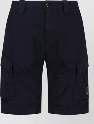 C.P. Company straight shorts belt loops back pockets cargo