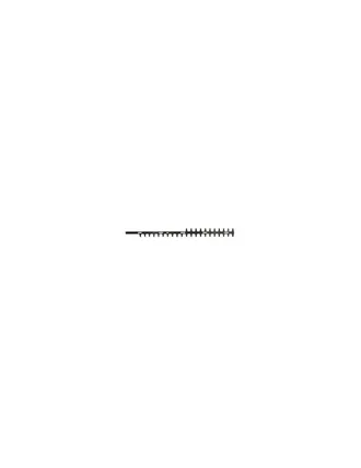 OEM Cuchilla Inferior Echo 69701107362