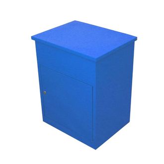 MonsterShop Blue Parcel Post Box