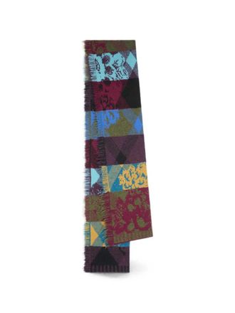Dries Van Noten Sciarpa lunga in lana Dries Van Noten