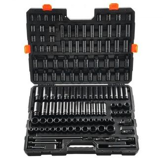 OEM Juego De Vasos De Impacto 9,5mm Y 12,7 Mm Juego De Vasos De Impacto M&eacute;tricos 130 Piezas Acero De Aleaci&oacute;n Cr-mo 6 Puntos Marcas De Tama&ntilde;o F&aacute;ciles De L