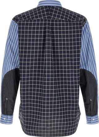 Junya Watanabe Mens Blue Cotton Blouse