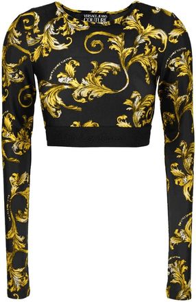 Versace Jeans Couture T-shirts en Polos - Dames - Longsleeves - Veelkleurig - XS - Tops