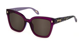 Just Cavalli SJC044 09FE Womens Sunglasses Purple Size 54