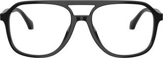Versace Aviator Bril - Heren - Brillen - Zwart - 57 CM - Accessoires