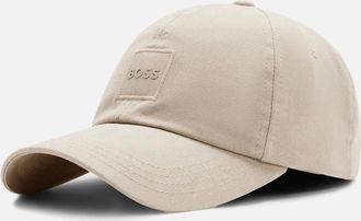 HUGO BOSS Mens Boss Derrel-PL Cap - Cream
