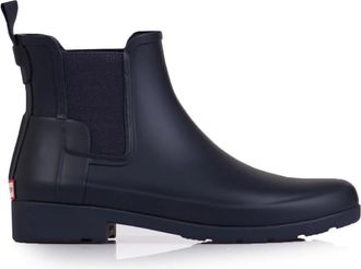Hunter Chelsea Regenlaarzen - Dames - Chelseaboots - Blauw - 36 EU - Schoenen