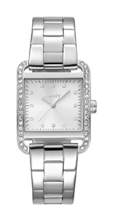 DKNY Womens 316L Stainless Steel Watches - Silver - One Size