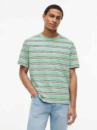 Tommy Hilfiger Mixed Stripe Relaxed Jersey T-Shirt