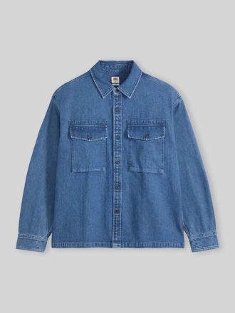 Levi's Relaxed Fit Jeanshemd aus reiner Baumwolle in Blau, Gr&ouml;&szlig;e XXL