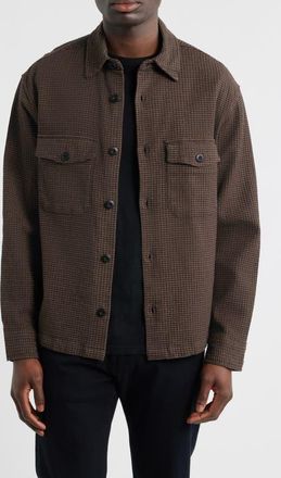 AllSaints Kanda Relaxed Fit Button-Up Shirt in Brown at Nordstrom, Size Xx-Large