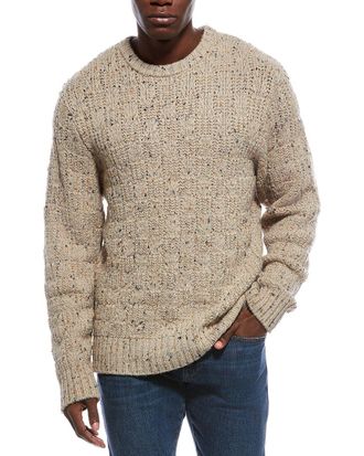 Slate & Stone Heavy Basket Weave Wool-Blend Sweater