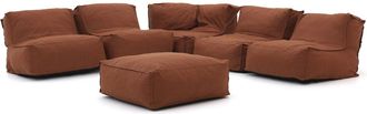 Manifesto Furniture Manifesto Lonato hoek zitzak loungeset 6-delig