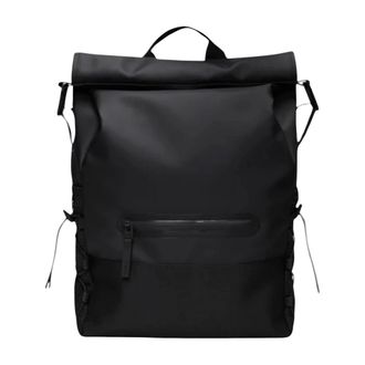 Rains unisex, Tassen, Zwart, Maat: ONE Size Poliester