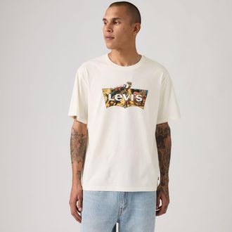 Levi's Relaxed Fit Graphic Tee - Mens - 2XL - Beige / Fill Egret
