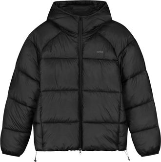 Arte Piumino con cappuccio Ripstop - - Jackets - Uomo - Nero - S