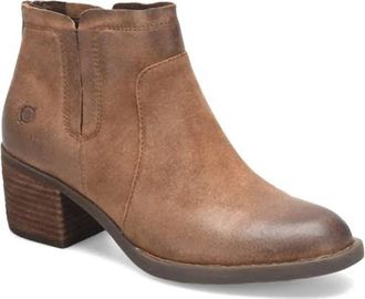 Born Womens Reece Ankle Boots In Light Brown