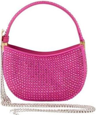 Magda Butrym Micro Vesna Hobo Bag - Pink - Strass