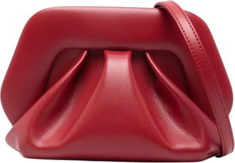 Themoir&egrave; Tassen, unisex, Rood, ONE Size, Gekreukelde Clutch
