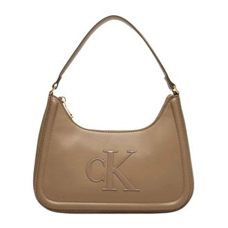 Calvin Klein Mujer, Bolsos, Beige, Talla: ONE Size