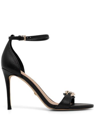 Guess Co buckle stiletto pumps - women - Calf Leather/Calf Leather/Calf Leather - 40 - Black