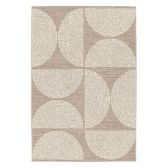AFK Living Alfombra para interior y exterior aspecto sisal 200 x 290 cm