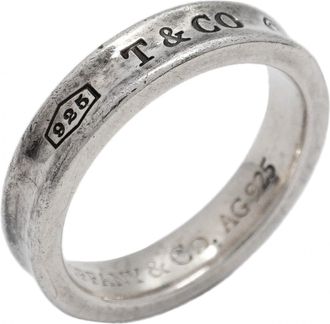 Tiffany & Co. Silver 925 Band Ring (Pre-Owned)