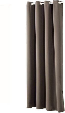 Woltu Woltu Tenda Oscurante Per Finestre Con Occhielli Per Camera Da Letto. 1 Pannello Mandorla,tenda Senza Cinghie