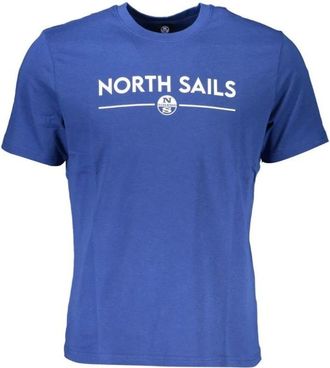 North Sails Heren, Tops, Blauw, Maat: 2XL Katoen