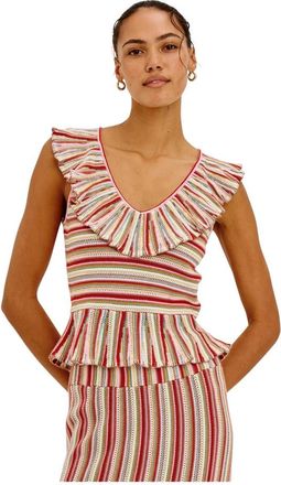 Rails Carmelita Top - Dames - Tops zonder mouwen - Veelkleurig - S - Katoen - Tops
