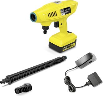 Karcher Limpiador De Presi&oacute;n De La Bater&iacute;a Khb 4 - 18 Set De Bater&iacute;as