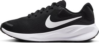 Nike (WMNS) Nike Revolution 7 Road Running Shoes Black White FB2208-003