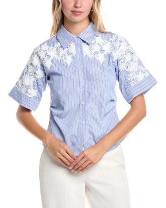 Gracia Stripe Blouse