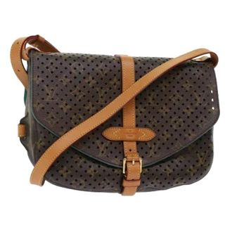 Louis Vuitton Pre-owned Monogram Schoudertas - Dames - Pre-owned - Bruin - Maat: ONE Size Leer