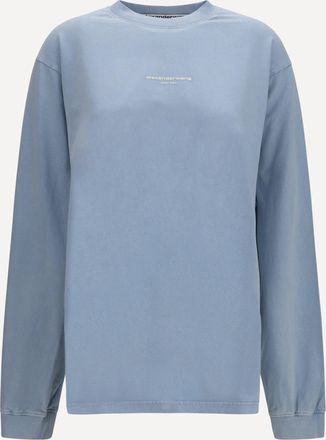 Alexander Wang Long-sleeve logo T-shirt Female S