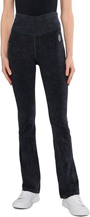 Free People Movement Go To Smooth Flare Pants Womens Clothing Washed Black : XS-S (US Womens 0-6) 29, Elastane/Cotton