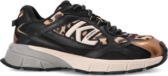 Karl Lagerfeld Orion Sidetrim Mix Lo - Dames - Sneakers - Veelkleurig - 37 EU - Leer - Schoenen