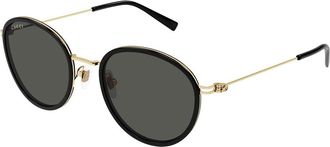 Gucci GG1849S 001 Womens Sunglasses Black Size 51 - Free RX Lenses - Free RX Lenses